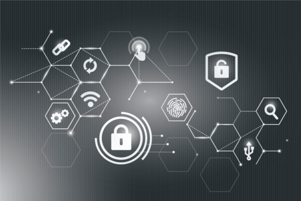 Ensemble d'icones de sécurité